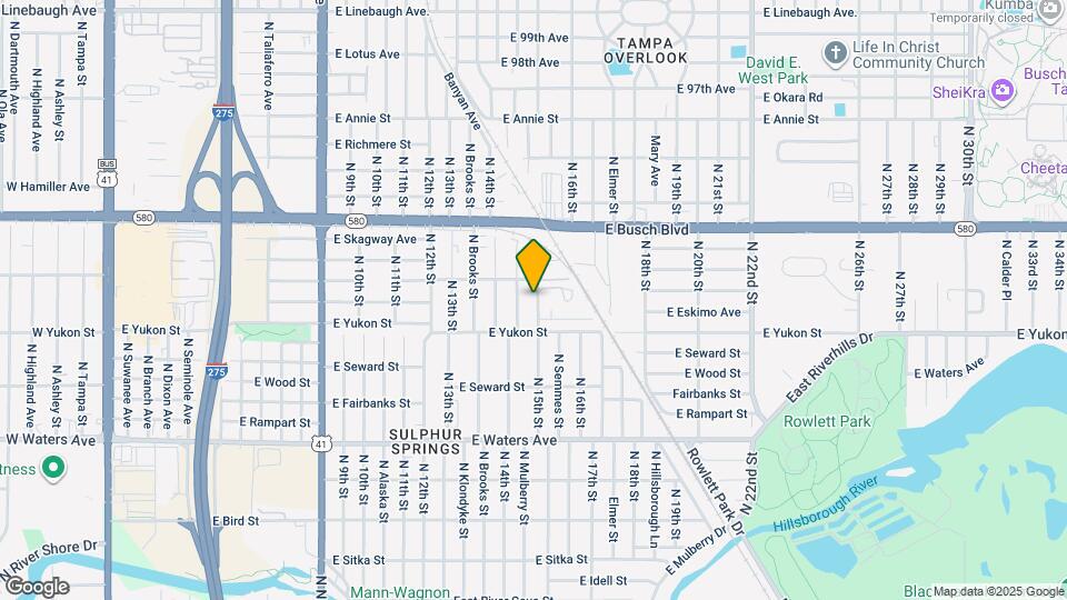 8716 N 15th St Mapa y Detalles de la Ubicación