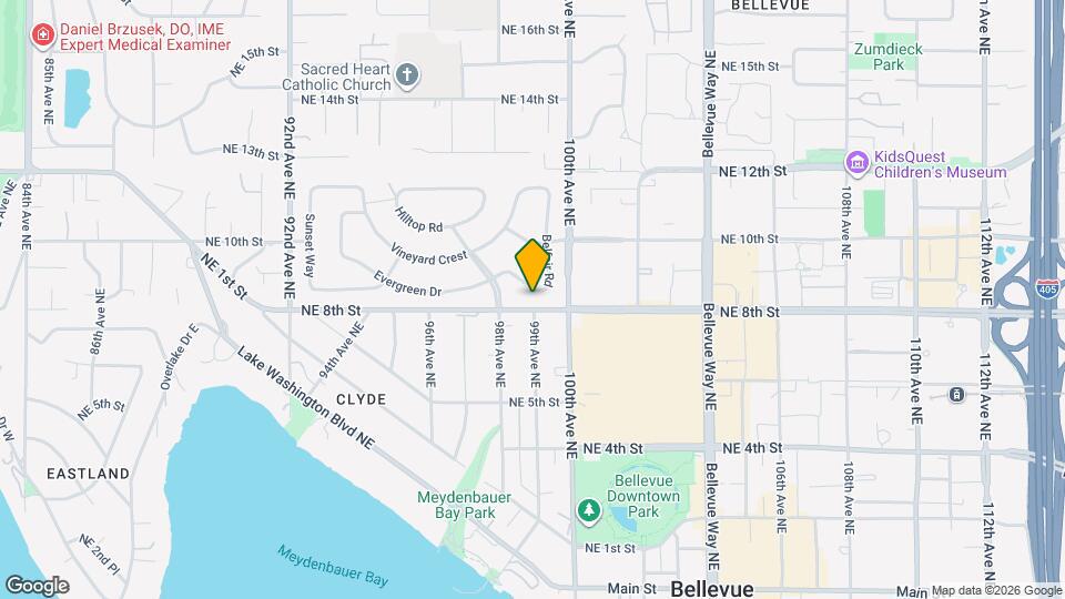 9827 Belfair Rd Map and Location Details