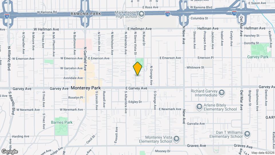 202 N Sierra Vista St, Unit Sierra Vista 1 Map and Location Details