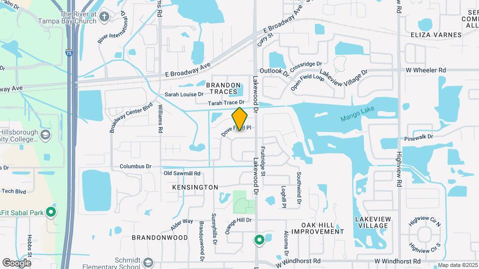 1807 Lakecrest Ave Map and Location Details