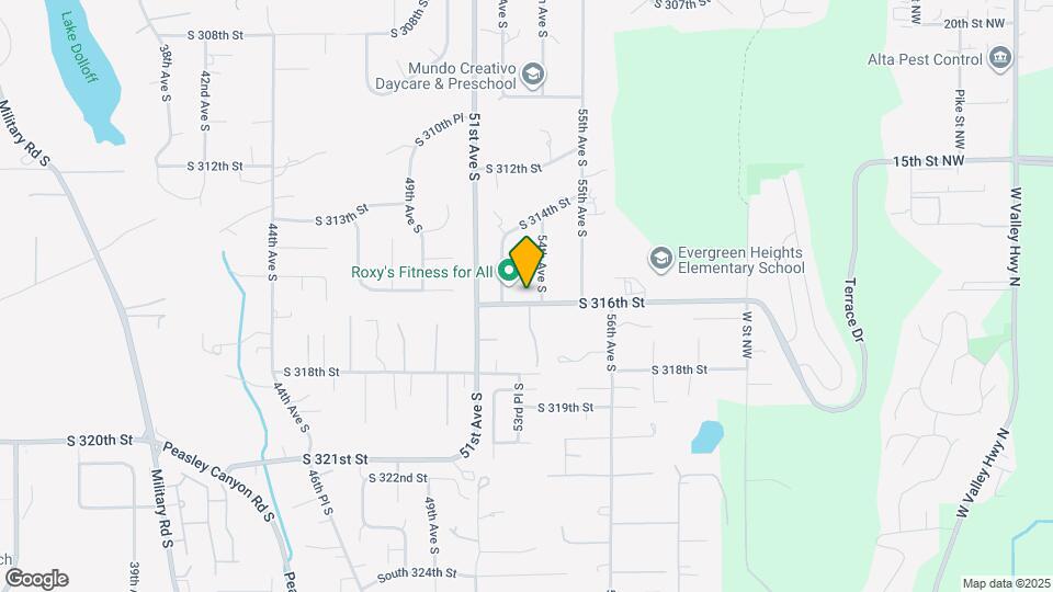 5312 S 316th St Map and Location Details