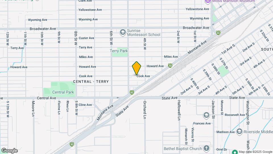 420 Cook Ave Map and Location Details