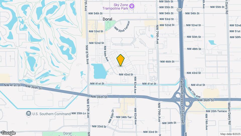 4608 NW 83rd Pkwy Map and Location Details