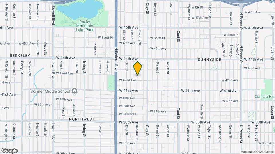 4228 Decatur St Map and Location Details