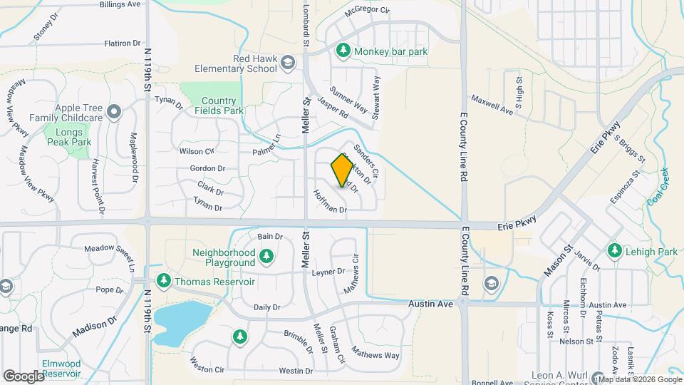 423 Woodson Dr Map and Location Details