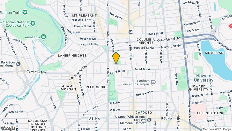 2639 15th St NW Map and Location Details