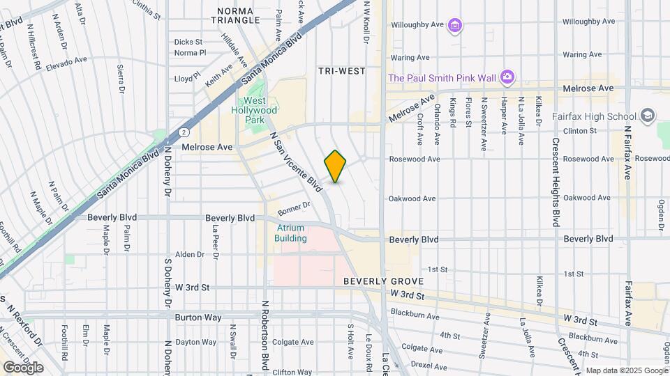 381 Huntley Dr Map and Location Details