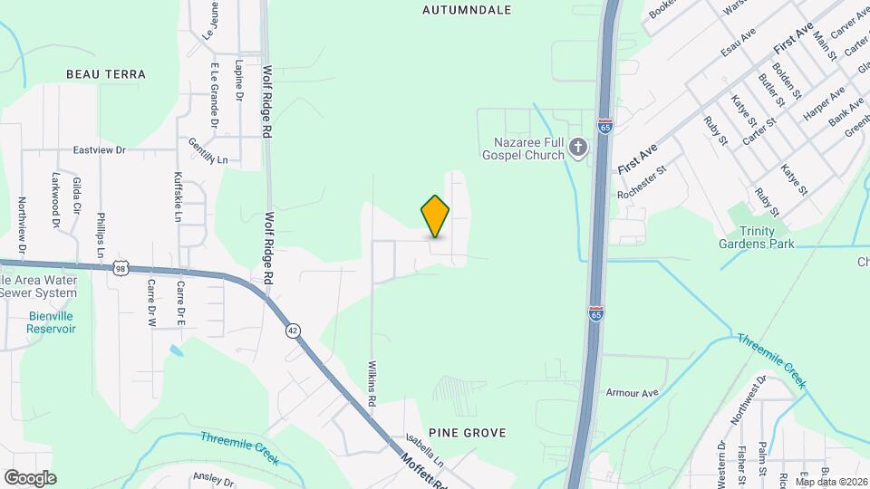 3764 Autumndale Dr Map and Location Details