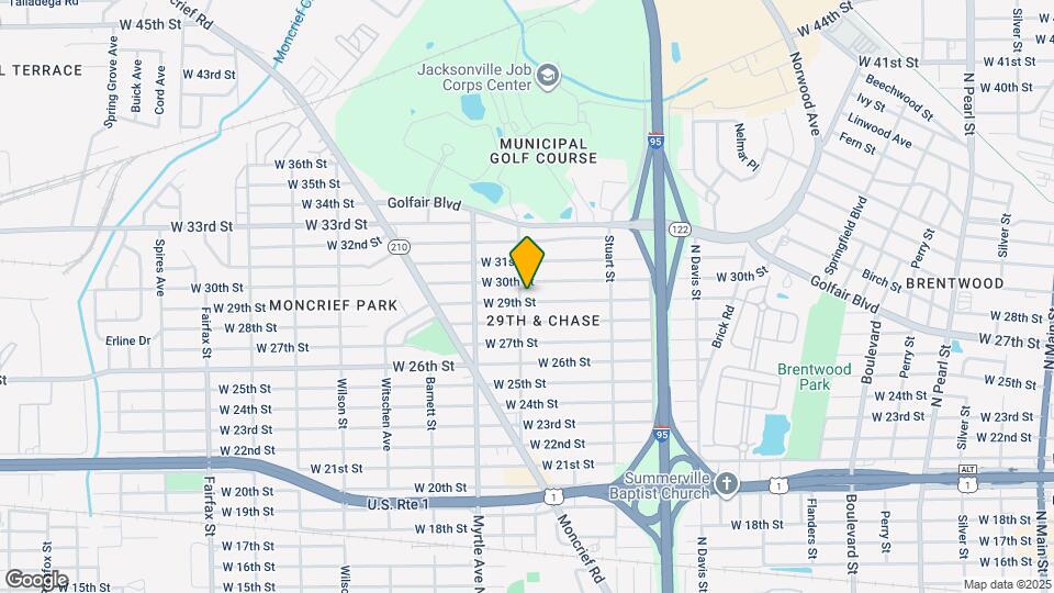 1217 W 29th St Map and Location Details