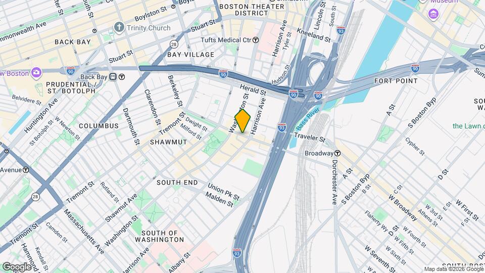 139 E Berkeley St, Unit 203 Map and Location Details