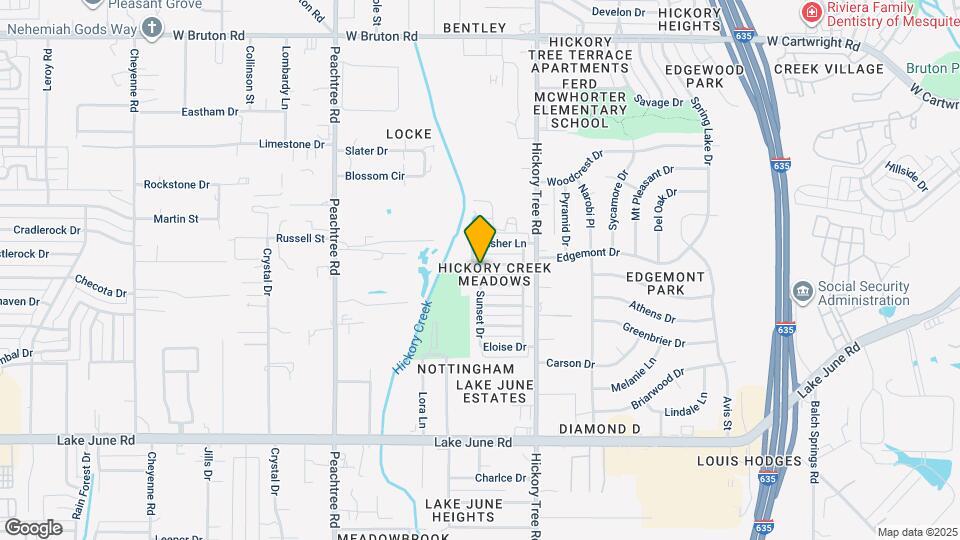 11802 James Dr Map and Location Details