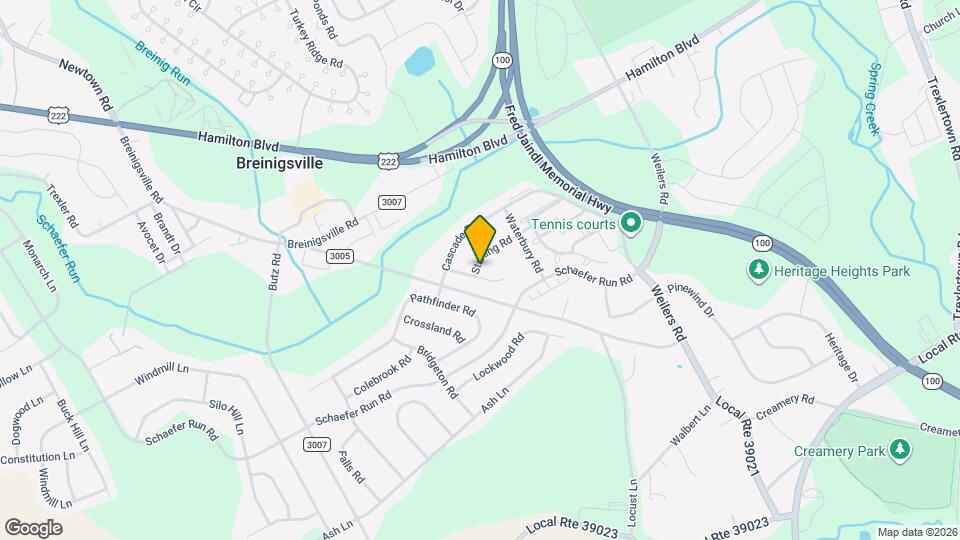 8524 Mayfair Ct Map and Location Details