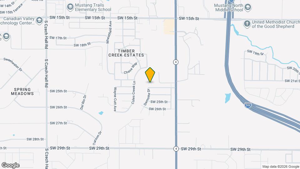 11521 SW 24th St Map and Location Details