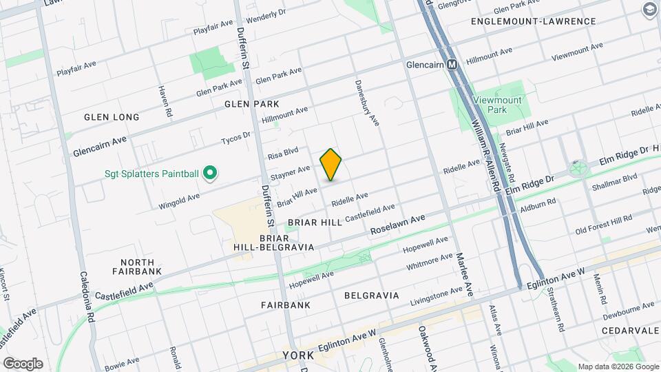 1035 Briar Hill Av Map and Location Details