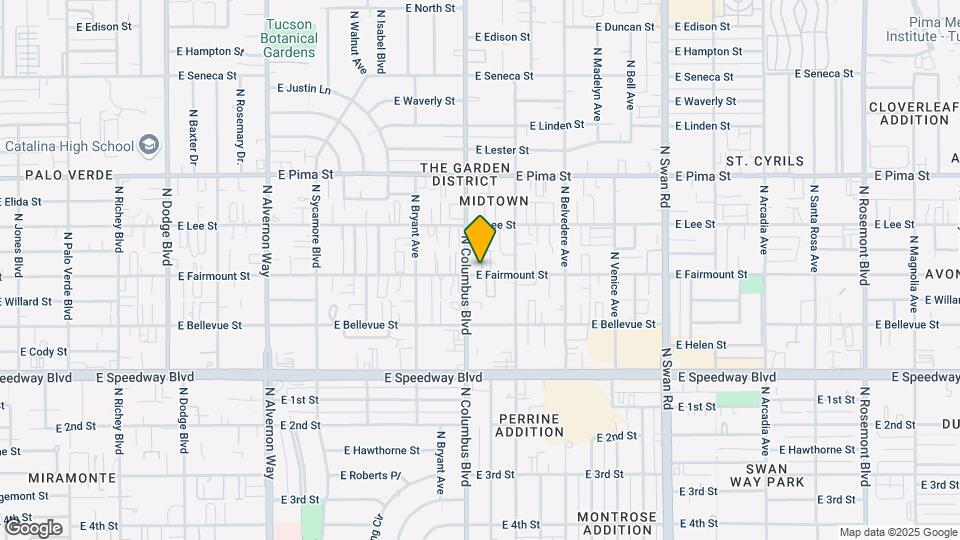 4305 E Fairmount St Mapa y Detalles de la Ubicación