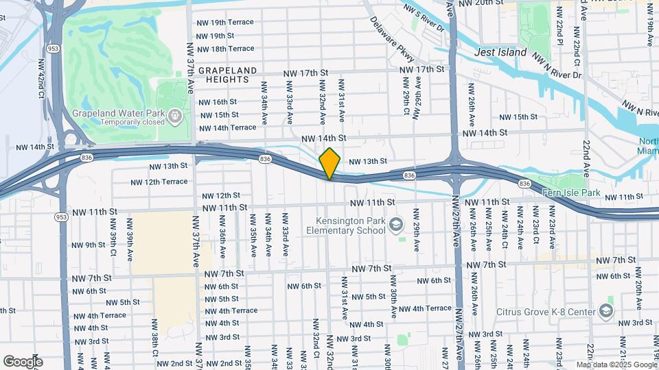 1143 NW 32nd Ave Map and Location Details