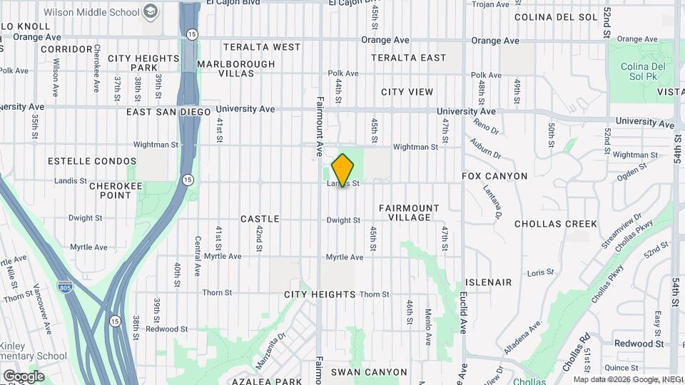 3679 44th St Map and Location Details