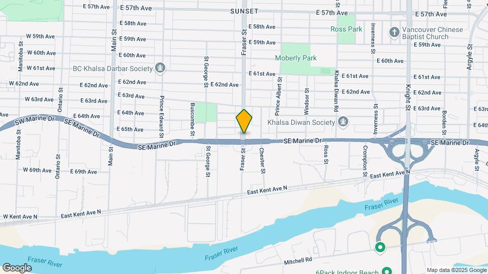 8188 Fraser St Map and Location Details