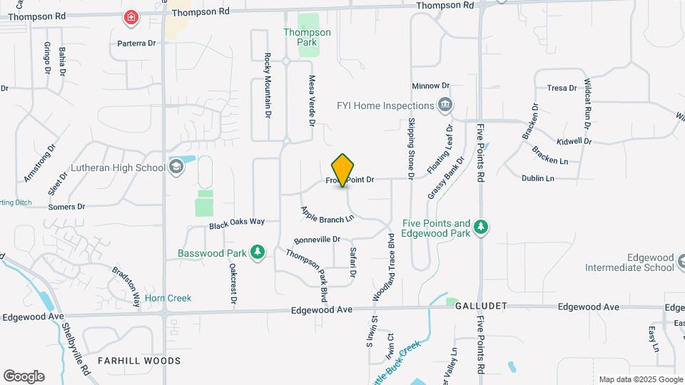 5616 Woodland Trace Blvd Map and Location Details