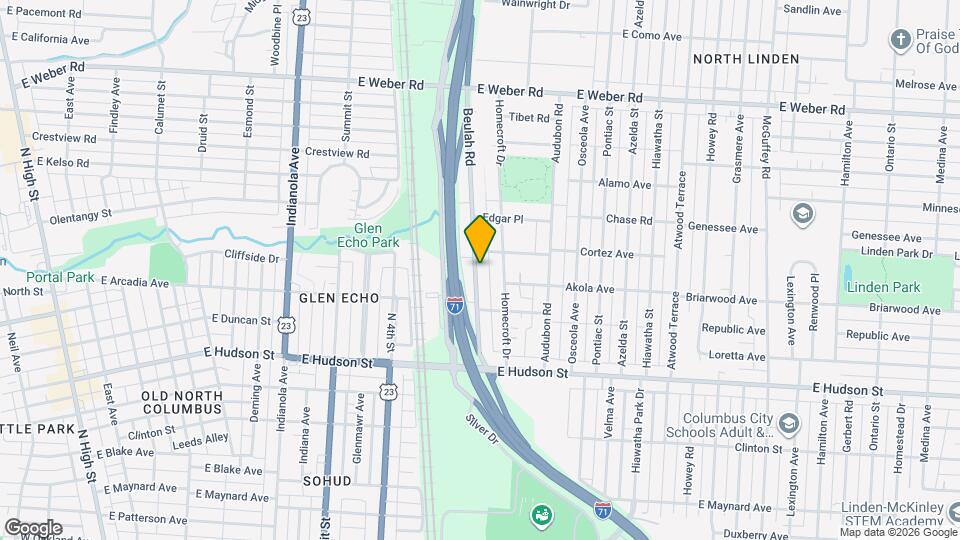 2632 Beulah Rd Map and Location Details