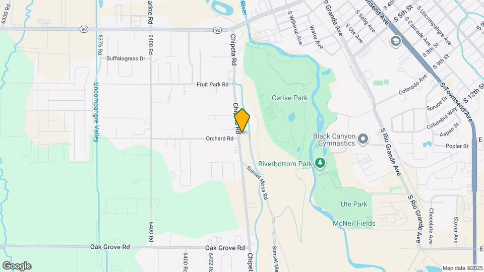 796 Chipeta Rd Map and Location Details