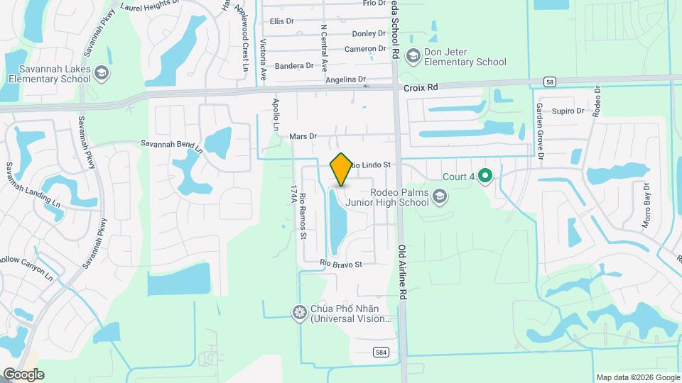 12716 Rio Nueces Ln Mapa y Detalles de la Ubicación