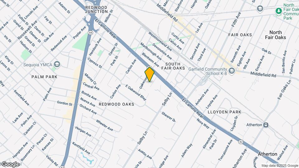Atherton Green Mapa y Detalles de la Ubicación
