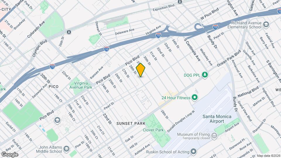 2335 28th St Map and Location Details