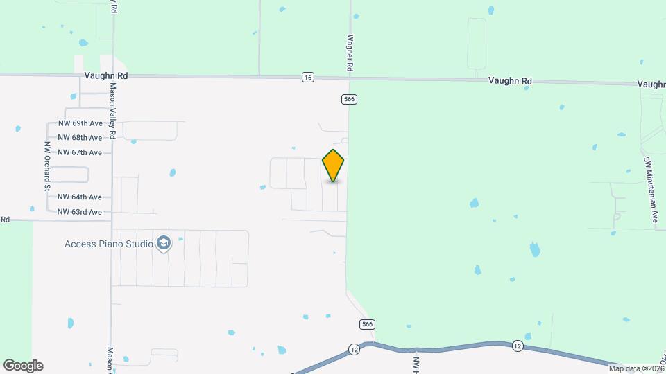 6503 NW Kathleen St Map and Location Details