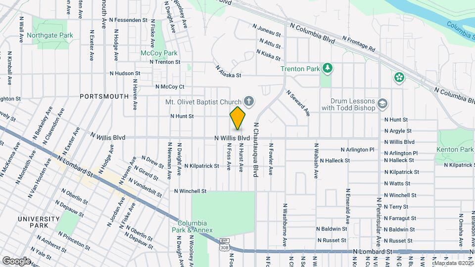 4111 N Willis Blvd Mapa y Detalles de la Ubicación