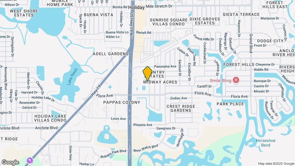 1319 Gerard Ln Map and Location Details