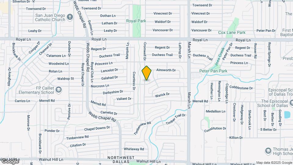 10508 Cromwell Dr Map and Location Details