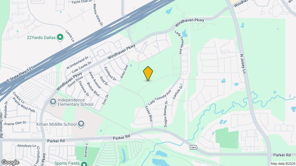 2901 Lady Bettye Dr, Unit 2022 Map and Location Details