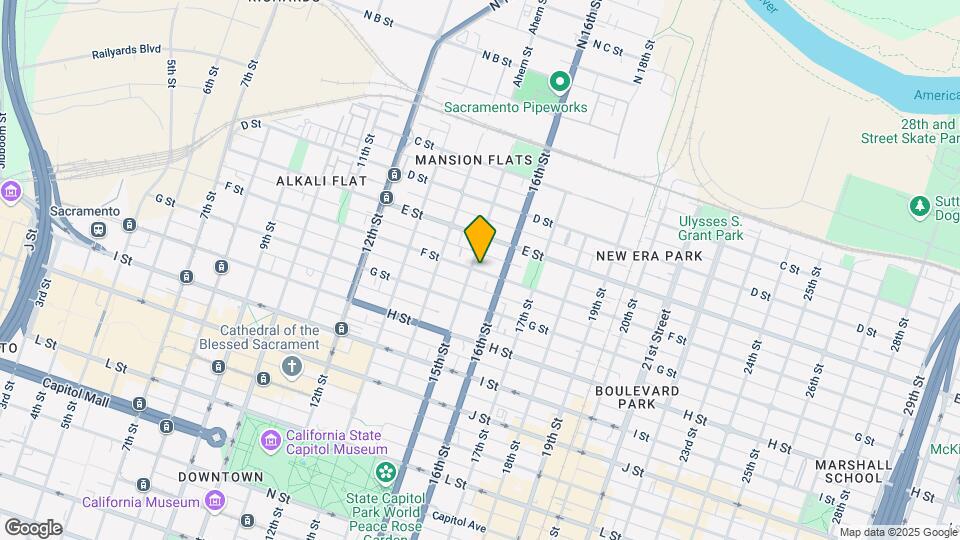 1503 F St Map and Location Details