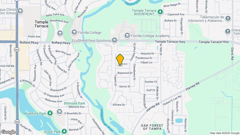 7008 Tamarack Dr Map and Location Details