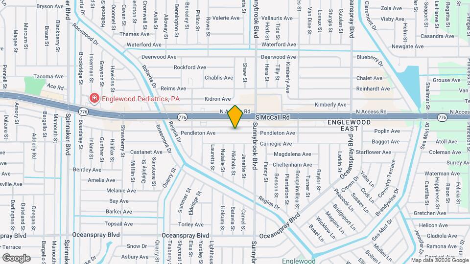 10476 Pendleton Ave Map and Location Details