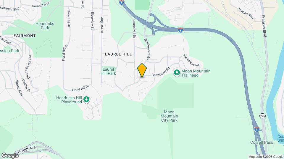 3406 Deerfern Rd Map and Location Details