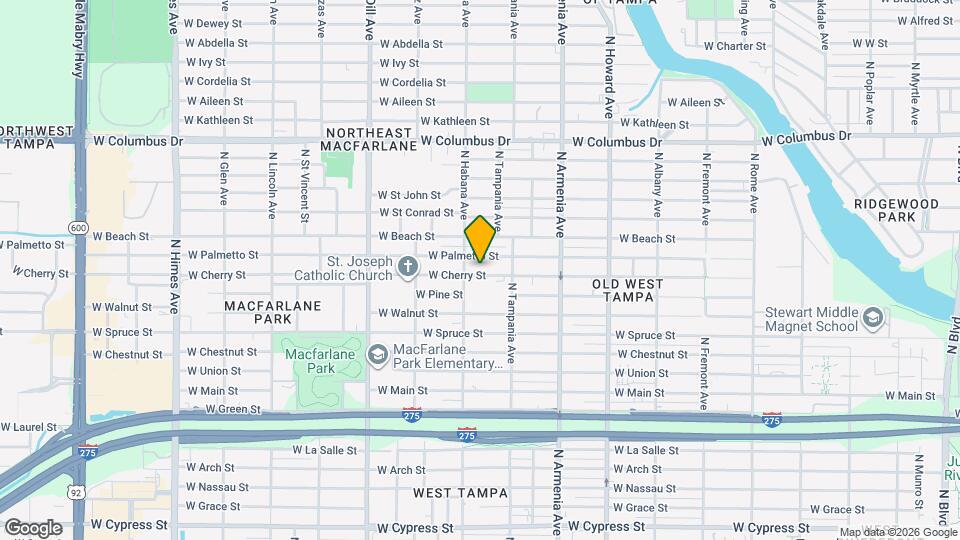 2717 W Cherry St Map and Location Details