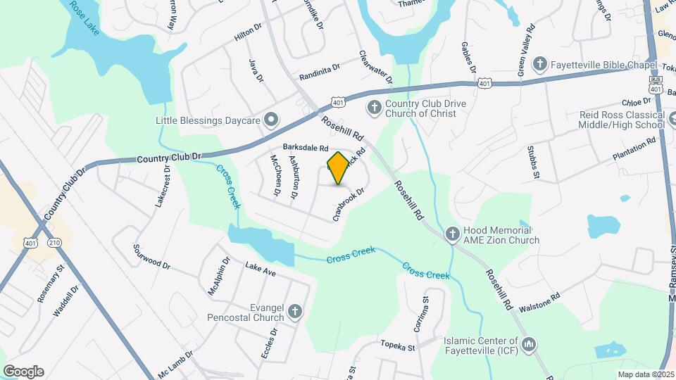 3111 Braddock Dr Map and Location Details