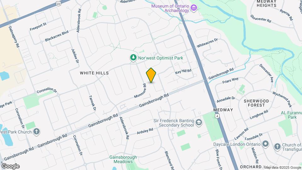 47 Scotchpine Crescent Map and Location Details