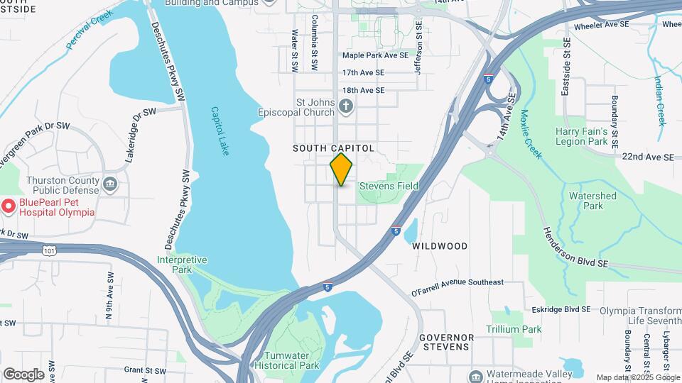2314-2316 Capitol Way S Map and Location Details