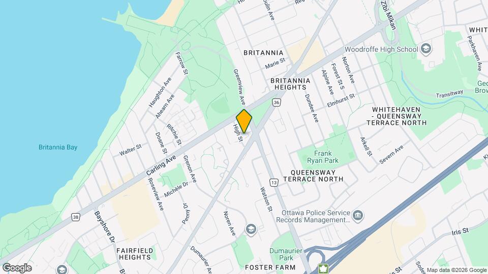 White Spruce Map and Location Details