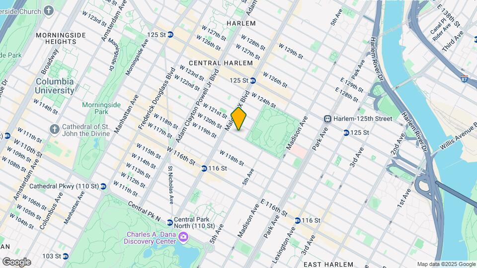 9 W 120th St Map and Location Details