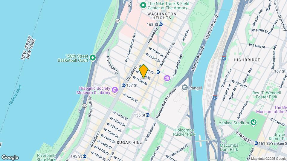 521 W 159th St Map and Location Details