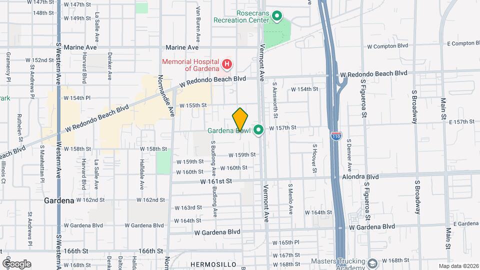 1036 Magnolia Ave Mapa y Detalles de la Ubicación