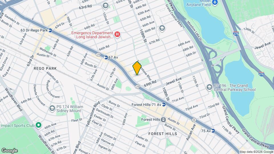 104-20 68th Dr Map and Location Details