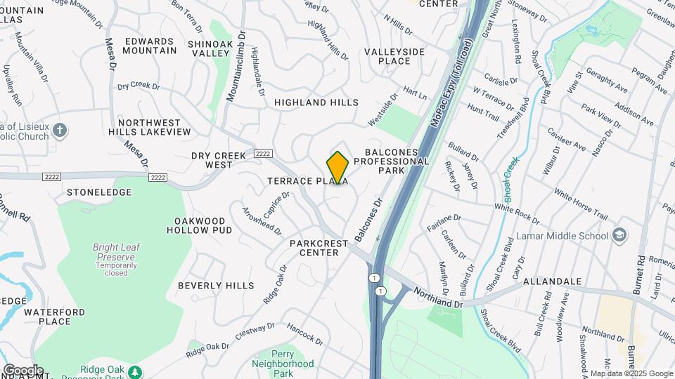 5706 Highland Hills Cir Map and Location Details