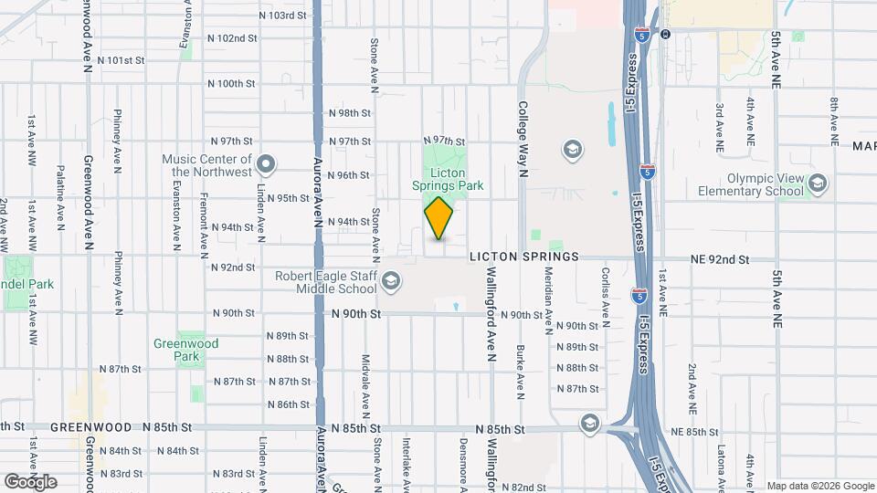 9209 Woodlawn Ave N Mapa y Detalles de la Ubicación