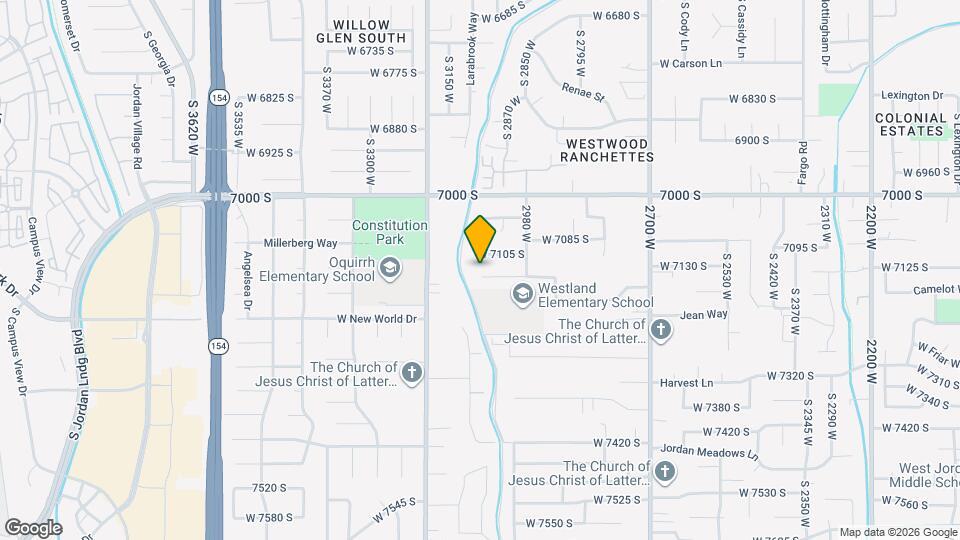3082 W 7140 S St Map and Location Details