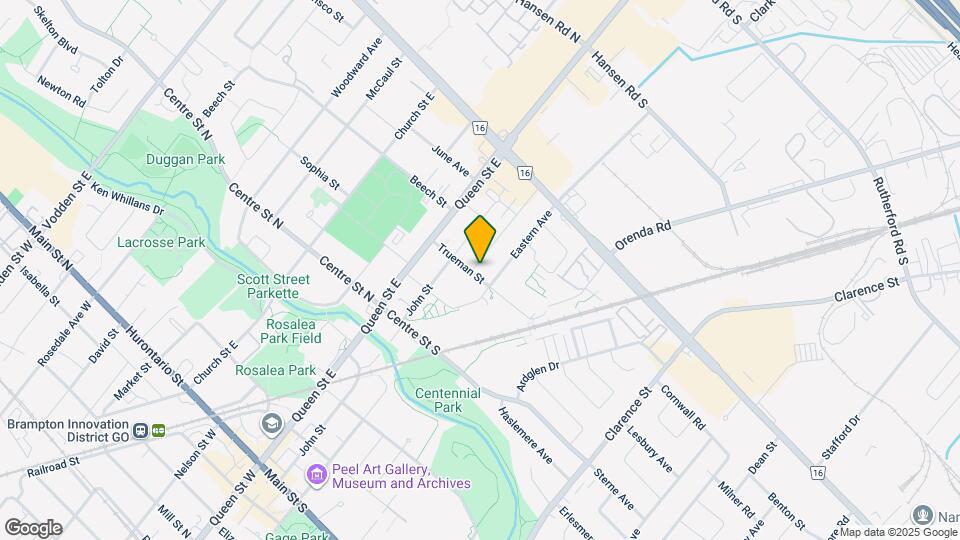 26 Trueman St Map and Location Details